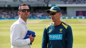 File image of Ricky Ponting and Justin Langer(Action Images via Reuters) File image of Ricky Ponting and Justin Langer(Action Images via Reuters)