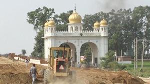 Pakistan on Monday announced that the Kartarpur corridor will be opened for Indian Sikh pilgrims on November 9.(HT Photo) Pakistan on Monday announced that the Kartarpur corridor will be opened for Indian Sikh pilgrims on November 9.(HT Photo)