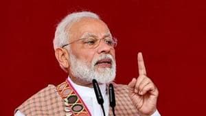 Prime Minister Narendra Modi will be offering prayers at the Sardar Sarovar Dam site in Gujarat on Tuesday, which also happens to be his 69th birthday.(PTI)
