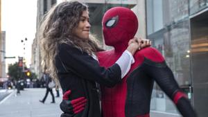 This image released by Sony Pictures shows Zendaya, left, and Tom Holland in a scene from Spider-Man: Far From Home.(AP) This image released by Sony Pictures shows Zendaya, left, and Tom Holland in a scene from Spider-Man: Far From Home.(AP)