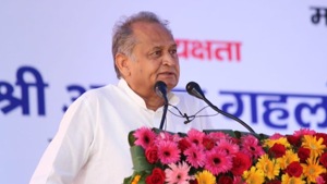 A senior Congress leader said all the BSP lawmakers were in talks with Gehlot. (Photo @ashokgehlot51) A senior Congress leader said all the BSP lawmakers were in talks with Gehlot. (Photo @ashokgehlot51)