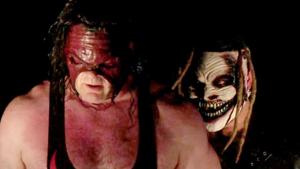 Kane is about to be attacked by ‘The Fiend’ Bray Wyatt.(WWE) Kane is about to be attacked by ‘The Fiend’ Bray Wyatt.(WWE)