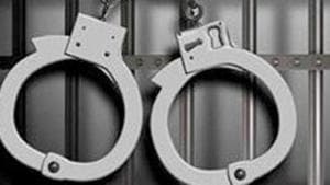 A prominent functionary of the Marumalarchi DMK (MDMK) was arrested late on Monday night on the charge of assaulting an official of the Greater Chennai City Corporation(HT File(Representative Image)) A prominent functionary of the Marumalarchi DMK (MDMK) was arrested late on Monday night on the charge of assaulting an official of the Greater Chennai City Corporation(HT File(Representative Image))