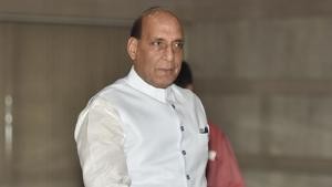 Defence Minister Rajnath Singh(HT Photo) Defence Minister Rajnath Singh(HT Photo)