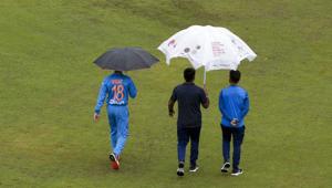 Ind vs SA: The first T20I match was washed out(AP) Ind vs SA: The first T20I match was washed out(AP)