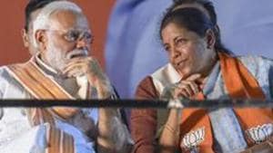 Prime Minister Narendra Modi and Union finance minister Nirmala Sitharaman.(PTI Photo) Prime Minister Narendra Modi and Union finance minister Nirmala Sitharaman.(PTI Photo)
