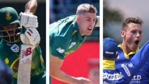 Temba Bavuma (L), Anrich Nortje (C) and George Linde (R)(HT Collage) Temba Bavuma (L), Anrich Nortje (C) and George Linde (R)(HT Collage)