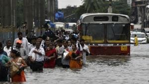 The Sion-Panvel highway also witnessed waterlogging at Uran Phata, near Nerul.(Kunal Patil/HT Photo (Representational Image)) The Sion-Panvel highway also witnessed waterlogging at Uran Phata, near Nerul.(Kunal Patil/HT Photo (Representational Image))