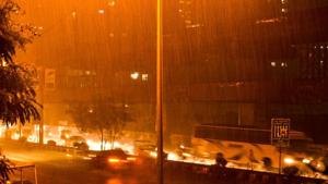 This monsoon continued to sweep away records after the city reported its wettest September ever on Wednesday, breaking a 65-year-old record(HT PHOTOS) This monsoon continued to sweep away records after the city reported its wettest September ever on Wednesday, breaking a 65-year-old record(HT PHOTOS)
