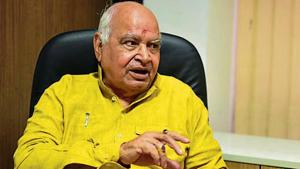 UP Assembly Speaker Hriday Narayan Dikshit speakes to media.(HT FILE) UP Assembly Speaker Hriday Narayan Dikshit speakes to media.(HT FILE)