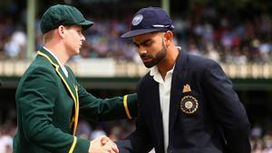 File image of Steve Smith and Virat Kohli.(Getty Images) File image of Steve Smith and Virat Kohli.(Getty Images)