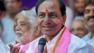 Telangana CM K Chandrasekhar Rao declared a bonus of Rs 1,00,899 for each of 54,000 Singareni coal mine workers(PTI) Telangana CM K Chandrasekhar Rao declared a bonus of Rs 1,00,899 for each of 54,000 Singareni coal mine workers(PTI)
