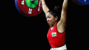 A file photo of Mirabai Chanu.(Getty Images) A file photo of Mirabai Chanu.(Getty Images)