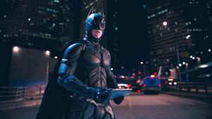 Christian Bale as Batman in a still from the Dark Knight Rises Christian Bale as Batman in a still from the Dark Knight Rises