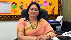 Manju Rana, principal-cum-director, Seth Anandram Jaipuria School, Vasundhara, Ghaziabad(HT) Manju Rana, principal-cum-director, Seth Anandram Jaipuria School, Vasundhara, Ghaziabad(HT)