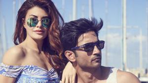 Sushant Singh Rajput and Jacqueline Fernandes in a still from Drive.(Netflix) Sushant Singh Rajput and Jacqueline Fernandes in a still from Drive.(Netflix)