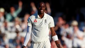 Jofra Archer at the Ashes.(Action Images via Reuters) Jofra Archer at the Ashes.(Action Images via Reuters)