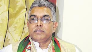 President of West Bengal, BJP Dilip Ghosh.(Prateek Choudhury/Hindustan Times) President of West Bengal, BJP Dilip Ghosh.(Prateek Choudhury/Hindustan Times)