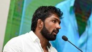 Indian freestyle wrestler Yogeshwar Dutt(Hindustan Times via Getty Images) Indian freestyle wrestler Yogeshwar Dutt(Hindustan Times via Getty Images)