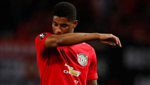 Manchester United's Marcus Rashford against Astana in their Europa League opener.(Action Images via Reuters) Manchester United's Marcus Rashford against Astana in their Europa League opener.(Action Images via Reuters)