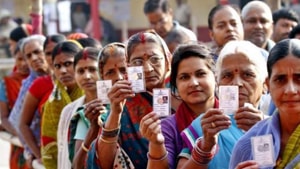 The counting for both the states will be done on October 24 and the entire electoral process completed before October 27.(HT image) The counting for both the states will be done on October 24 and the entire electoral process completed before October 27.(HT image)