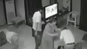 The 2:20-minute footage, with the timestamp of April 20, has been repeatedly shared on social media platforms, including Twitter. The 2:20-minute footage, with the timestamp of April 20, has been repeatedly shared on social media platforms, including Twitter.