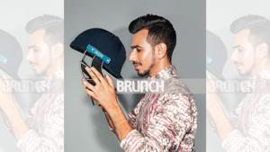 29-year-old Yuzvendra Chahal is totally inspired by the style of Ranveer Singh; Location: Hilton Garden Inn Gurgaon Baani Square; art direction: Amit Malik; styling: Avneet Chadha; styling assistant: Tanya Aggarwal; make-up: Artistry by Anjali Jain; hair: Hakim’s Aalim; jacket by Dhruv Vaish(Shivamm Paathak) 29-year-old Yuzvendra Chahal is totally inspired by the style of Ranveer Singh; Location: Hilton Garden Inn Gurgaon Baani Square; art direction: Amit Malik; styling: Avneet Chadha; styling assistant: Tanya Aggarwal; make-up: Artistry by Anjali Jain; hair: Hakim’s Aalim; jacket by Dhruv Vaish(Shivamm Paathak)