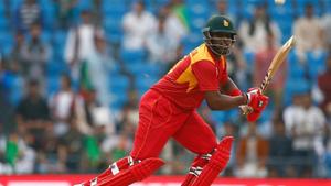 Zimbabwe captain Hamilton Masakadza(IDI via Getty Images) Zimbabwe captain Hamilton Masakadza(IDI via Getty Images)