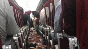 Two Air India flights suffered severe turbulence within this week due to bad weather, leading to passenger inconvenience and fear(Photo: ANI) Two Air India flights suffered severe turbulence within this week due to bad weather, leading to passenger inconvenience and fear(Photo: ANI)
