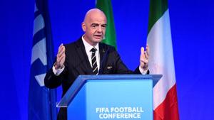 FIFA President Gianni Infantino(REUTERS) FIFA President Gianni Infantino(REUTERS)