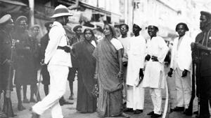 Woman demonstrators during Quit India movement 1942(Alamy Stock Photo) Woman demonstrators during Quit India movement 1942(Alamy Stock Photo)