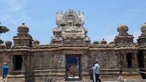 Kailashnathar Temple near Kanchipuram. Kailashnathar Temple near Kanchipuram.