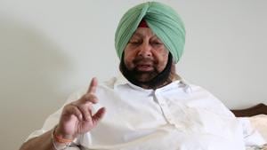 Punjab chief minister Captain Amarinder Singh.(Sanjeev Sharma/HT Photo) Punjab chief minister Captain Amarinder Singh.(Sanjeev Sharma/HT Photo)