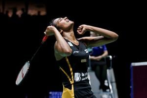 A file photo of Indian shuttler PV Sindhu.(REUTERS) A file photo of Indian shuttler PV Sindhu.(REUTERS)