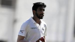File photo of Jasprit Bumrah.(AP) File photo of Jasprit Bumrah.(AP)