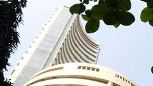 A live ticker shows the Bombay Stock Exchange (BSE) share index (Sensex) on the BSE in Mumbai.(AFP File) A live ticker shows the Bombay Stock Exchange (BSE) share index (Sensex) on the BSE in Mumbai.(AFP File)