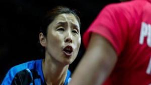 South Korean badminton coach Kim Ji Hyun(BWF) South Korean badminton coach Kim Ji Hyun(BWF)
