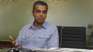 Milind Deora. (Kalpak Pathak / HT photo) Milind Deora. (Kalpak Pathak / HT photo)