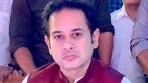 Pradyot Deb Barman resigned as chief of the Tripura unit of the Congress party last week.(TWITTER.) Pradyot Deb Barman resigned as chief of the Tripura unit of the Congress party last week.(TWITTER.)