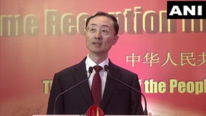 China’s new ambassador to India, Sun Weidong.(ANI image) China’s new ambassador to India, Sun Weidong.(ANI image)