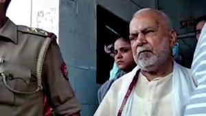 BJP leader Chinmayanand was arrested in Shahjahanpur on September 20, 2019, in connection with the alleged sexual harassment of a UP law student.(ANI) BJP leader Chinmayanand was arrested in Shahjahanpur on September 20, 2019, in connection with the alleged sexual harassment of a UP law student.(ANI)
