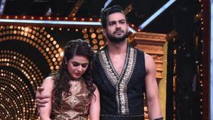 Exes Madhurima Tuli and Vishal Aditya Singh have been at loggerheads ever since the latest season of Nach Baliye began. Exes Madhurima Tuli and Vishal Aditya Singh have been at loggerheads ever since the latest season of Nach Baliye began.