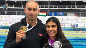 Virdhawal Khade clocked 22.59 seconds.(Twitter) Virdhawal Khade clocked 22.59 seconds.(Twitter)