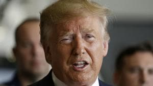 The US president also declared that the time of Beijing’s “abuses” of the system was “over”.(AP Photo) The US president also declared that the time of Beijing’s “abuses” of the system was “over”.(AP Photo)