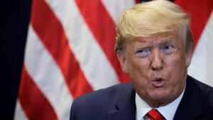 US President Donald Trump doused recent optimism over China-US trade talks and reignited concerns about global economic growth.(Reuters Photo) US President Donald Trump doused recent optimism over China-US trade talks and reignited concerns about global economic growth.(Reuters Photo)