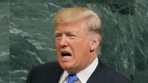 US President Donald Trump delivered a stinging rebuke to China’s trade practices at the United Nations General Assembly.(Reuters Photo) US President Donald Trump delivered a stinging rebuke to China’s trade practices at the United Nations General Assembly.(Reuters Photo)