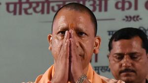 Uttar Pradesh Chief Minister Yogi Adityanath during a felicitation program for triple talaq victims, at Indira Gandhi Pratishthan, in Lucknow, Uttar Pradesh, India on Wednesday, September 25, 2019. (Photo by Dheeraj Dhawan/Hindustan Times) Uttar Pradesh Chief Minister Yogi Adityanath during a felicitation program for triple talaq victims, at Indira Gandhi Pratishthan, in Lucknow, Uttar Pradesh, India on Wednesday, September 25, 2019. (Photo by Dheeraj Dhawan/Hindustan Times)