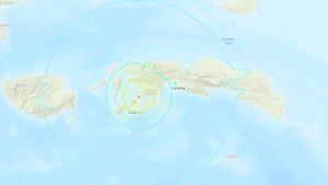 A strong 6.5-magnitude earthquake hit off the remote Maluku islands in eastern Indonesia Thursday, US seismologists said, but no tsunami warning was issued.(Photo: earthquake.usgs.gov) A strong 6.5-magnitude earthquake hit off the remote Maluku islands in eastern Indonesia Thursday, US seismologists said, but no tsunami warning was issued.(Photo: earthquake.usgs.gov)