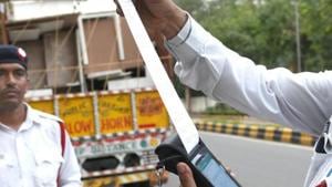 Motor Vehicles (Amendment) Act, 2019 came into effect from September 1.(HT File Photo) Motor Vehicles (Amendment) Act, 2019 came into effect from September 1.(HT File Photo)