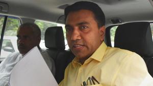 Goa Chief Minister Pramod Sawant has assured that despite the deficit in GST revenue, Goa will bridge the gap generated currently and increase revenue.(PTI) Goa Chief Minister Pramod Sawant has assured that despite the deficit in GST revenue, Goa will bridge the gap generated currently and increase revenue.(PTI)